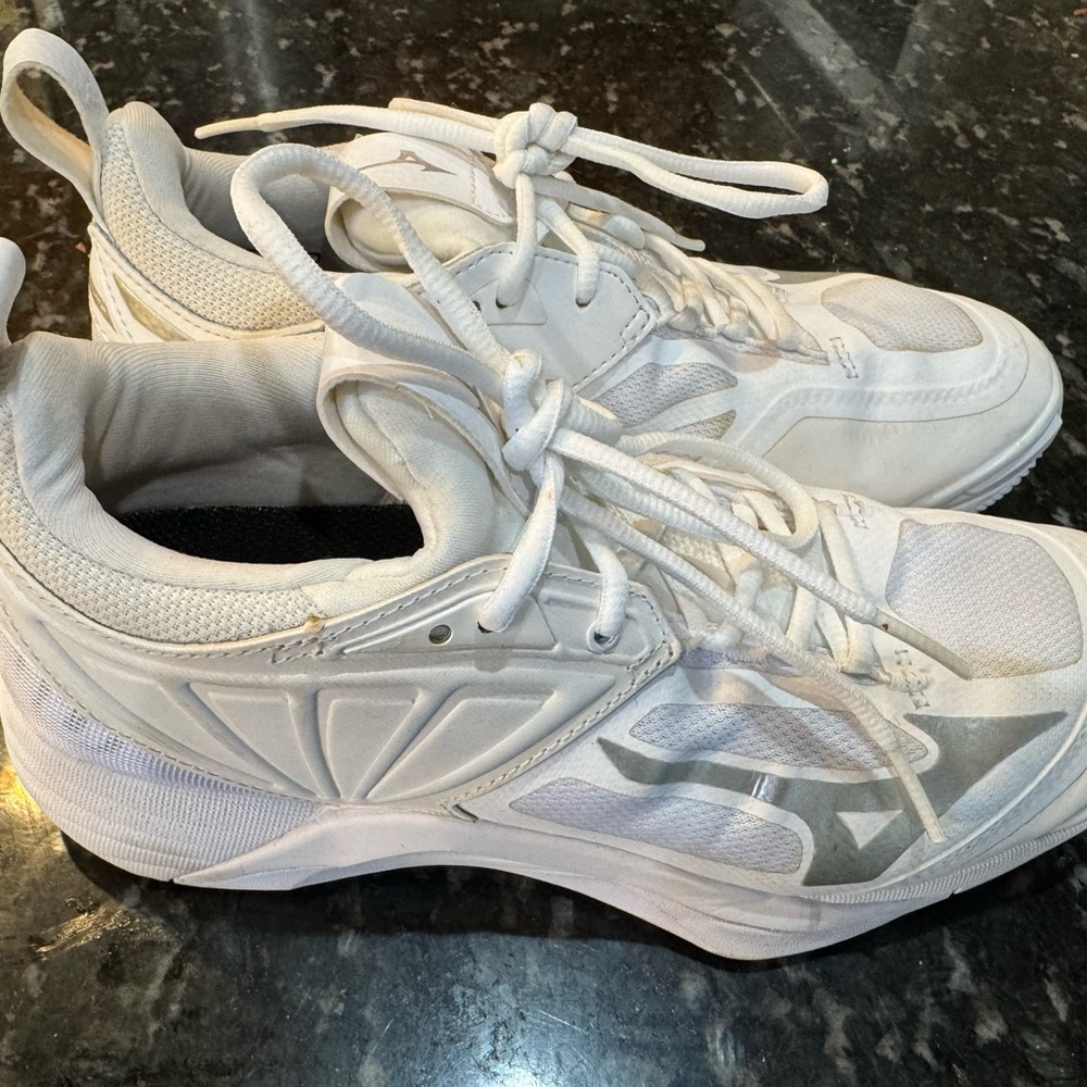 White sneakers